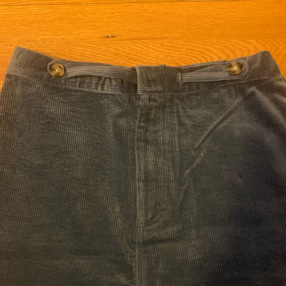 St. Geraldine Slate Blue Spencer Corduroy Pants S - Picture 6 of 6